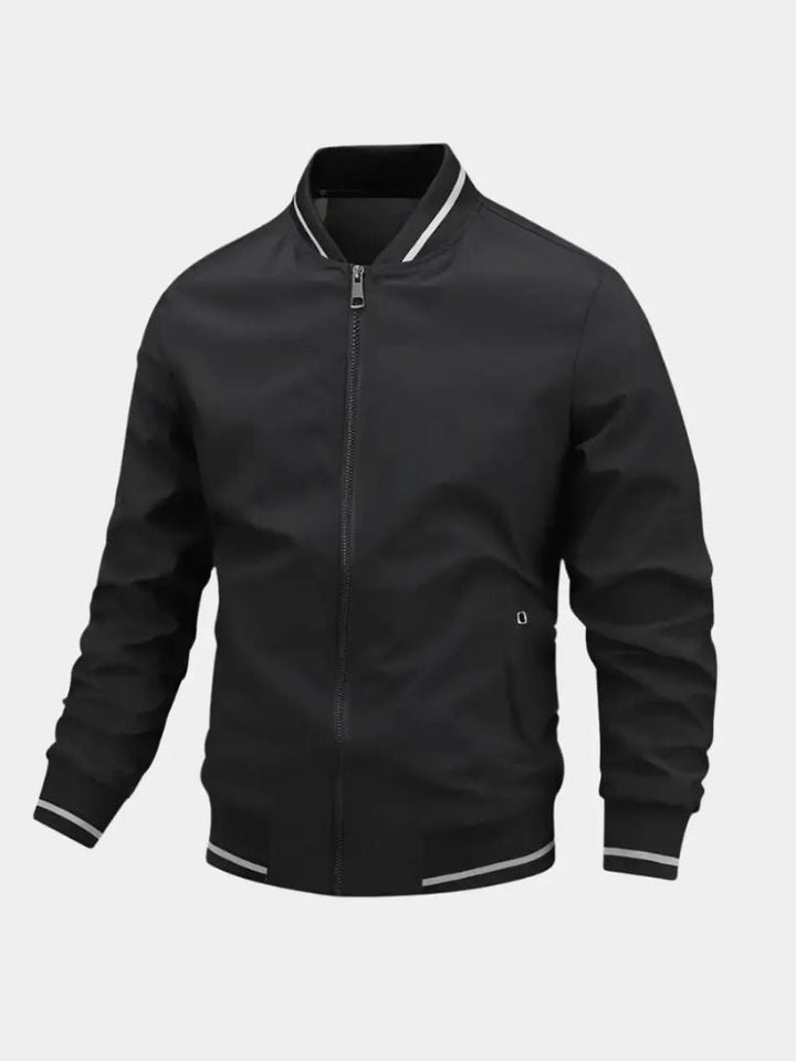 Casual Baseball Bomber Jacket - Cross &amp; Crown - Cross &amp; Crown