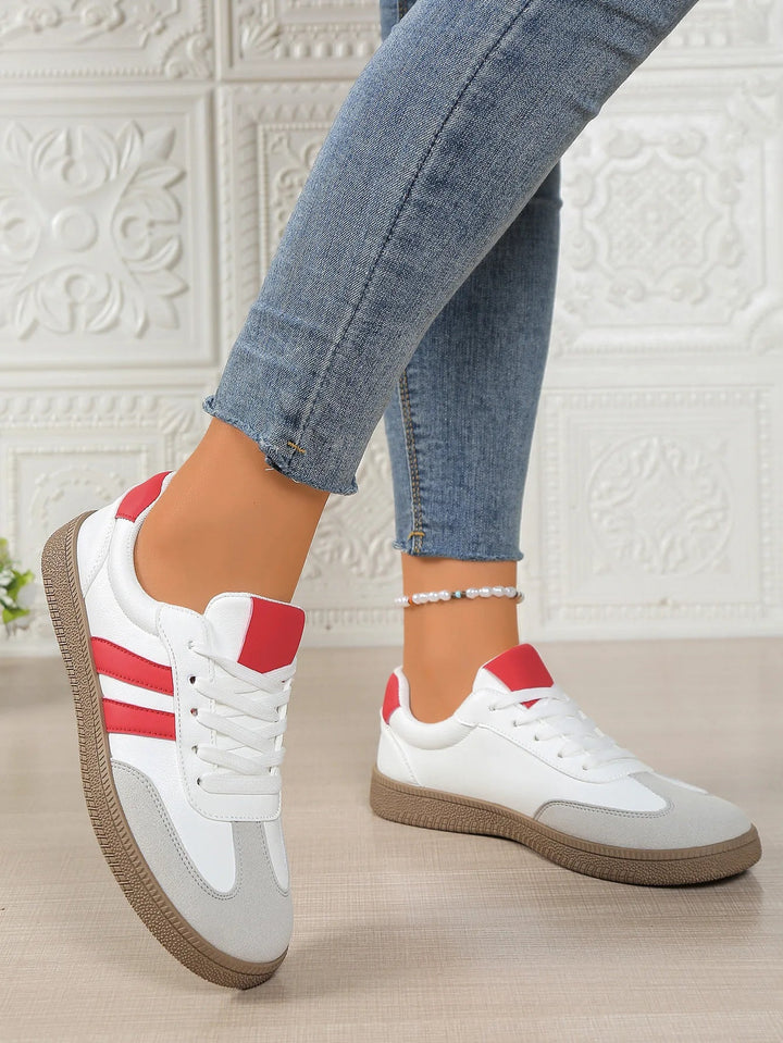 Bodil | Dame Snøresko Casual Sneakers - Image 1