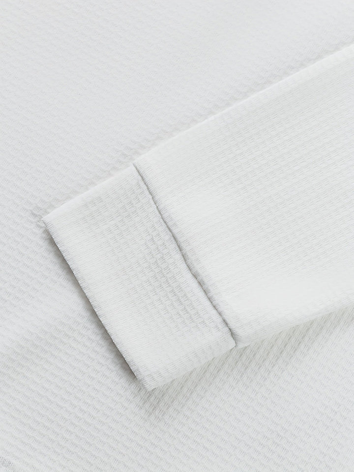 Bowen | Textured Long-Sleeve Henley