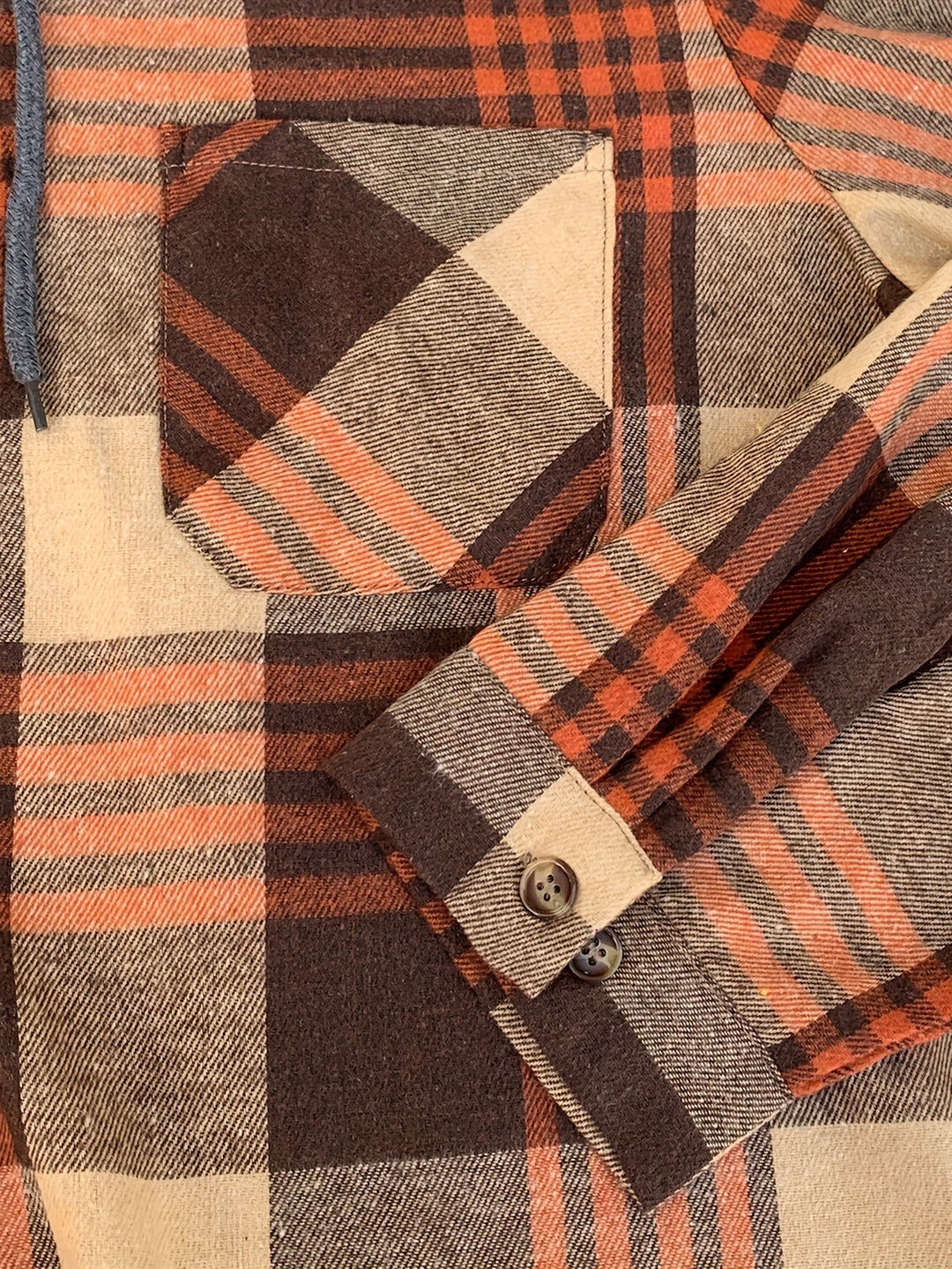 Bradley | Checked Hooded Shirt