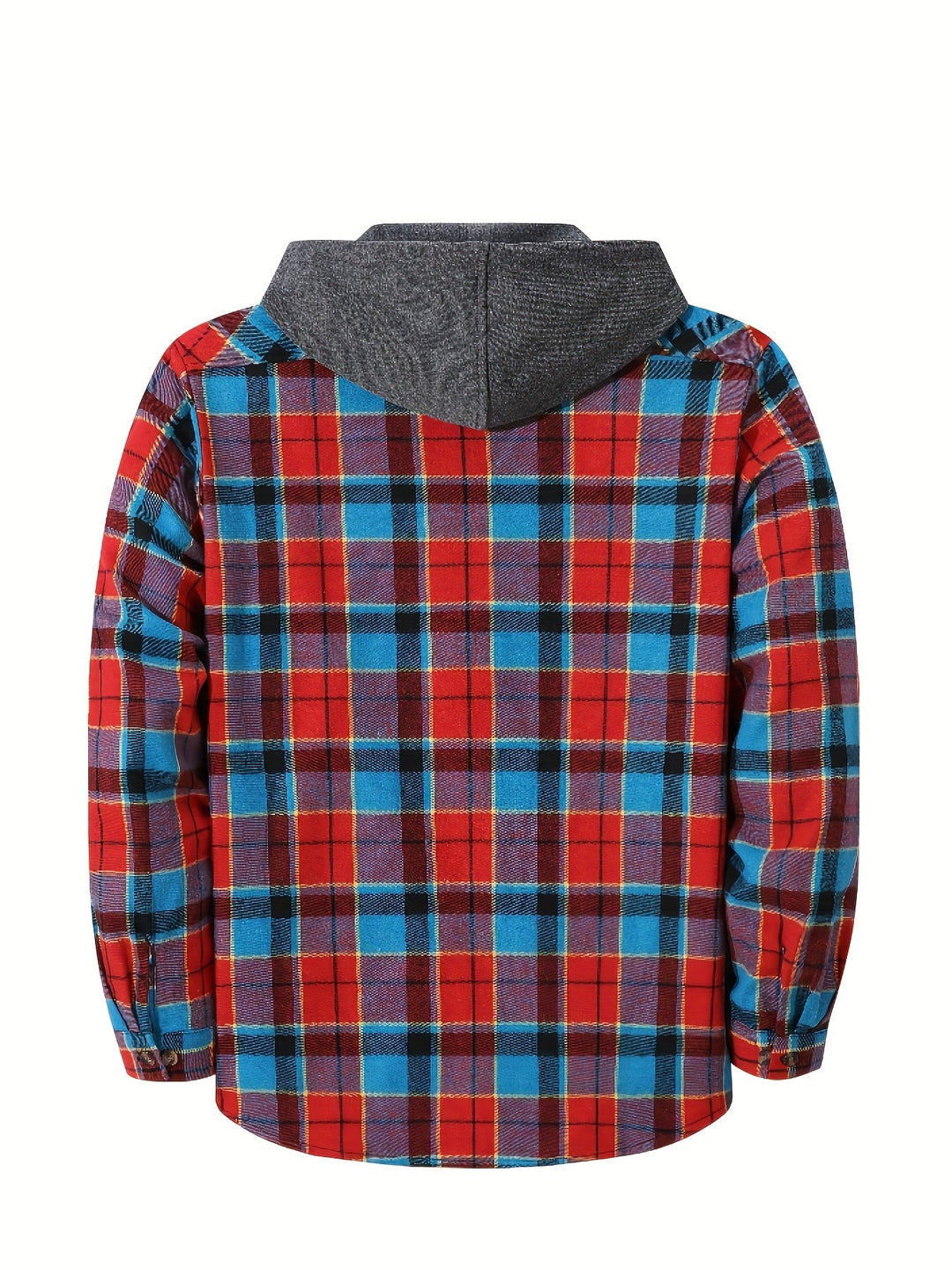 Bradley | Checked Hooded Shirt