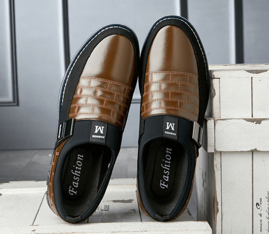 Breathable Leather Men&