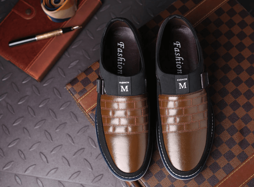 Breathable Leather Men&