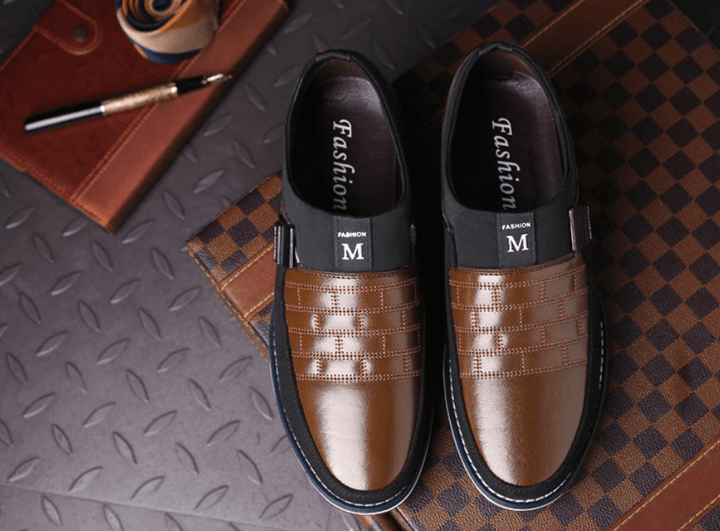 Breathable Leather Men&