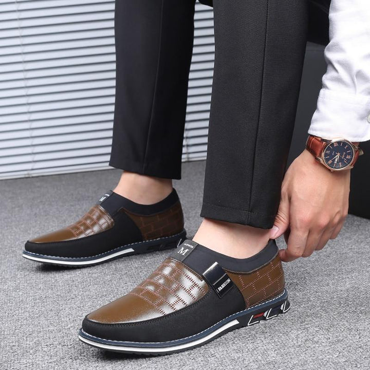 Breathable Leather Men&