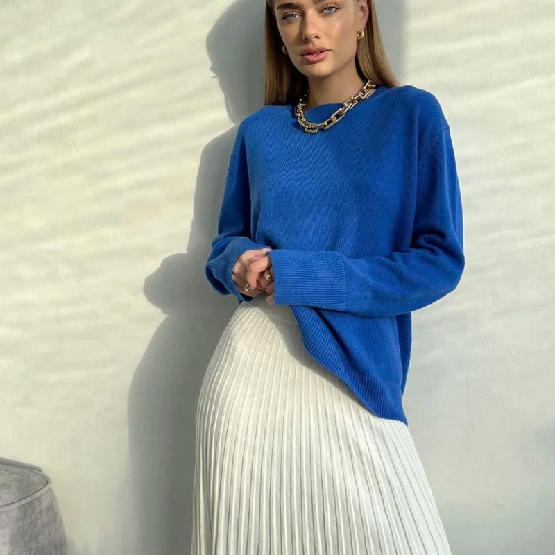 Women's Oversized Jumper Soft Lightweight Casual Fit 2