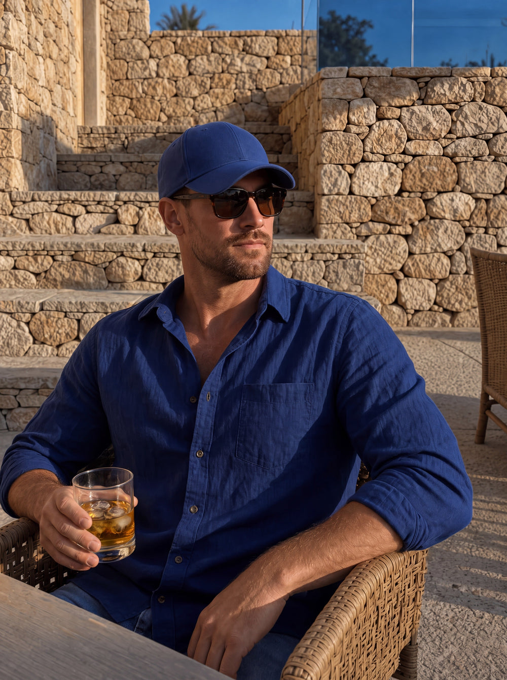 Men's Old Money Cap | Classic Emblem Design 2