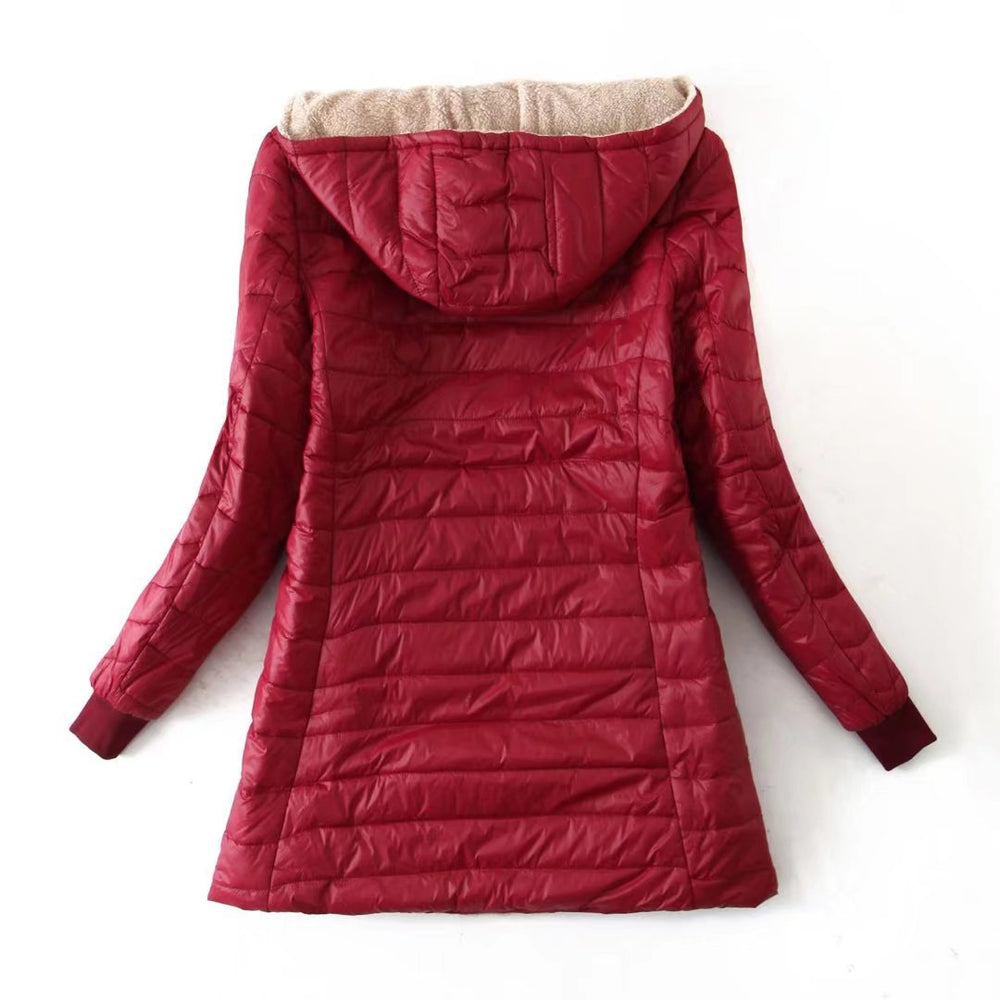 Women's Quilted Winter Parka | Hooded & Wind Proof 6