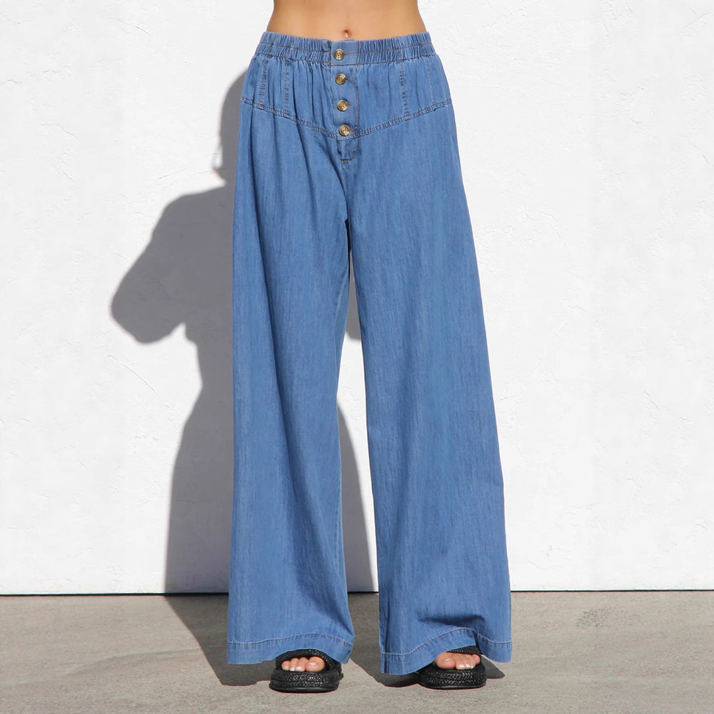 Women's Wide Leg Jeans | High Waist & Flowy Fit 2