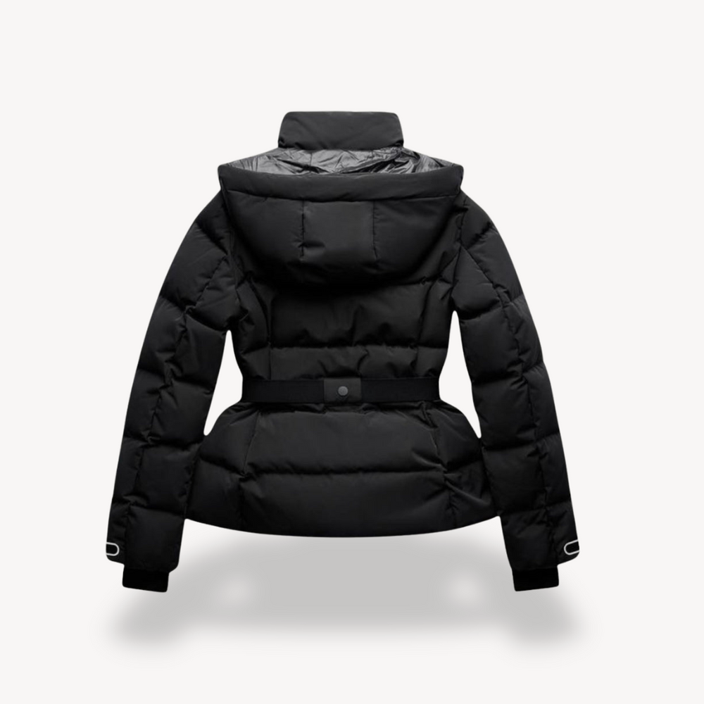 Image of Diane | Women's Belted Puffer Jacket