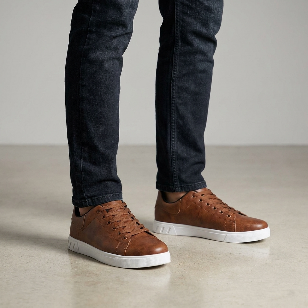 Men's Lace-Up Sneakers | Low-Top Casual Comfort 2