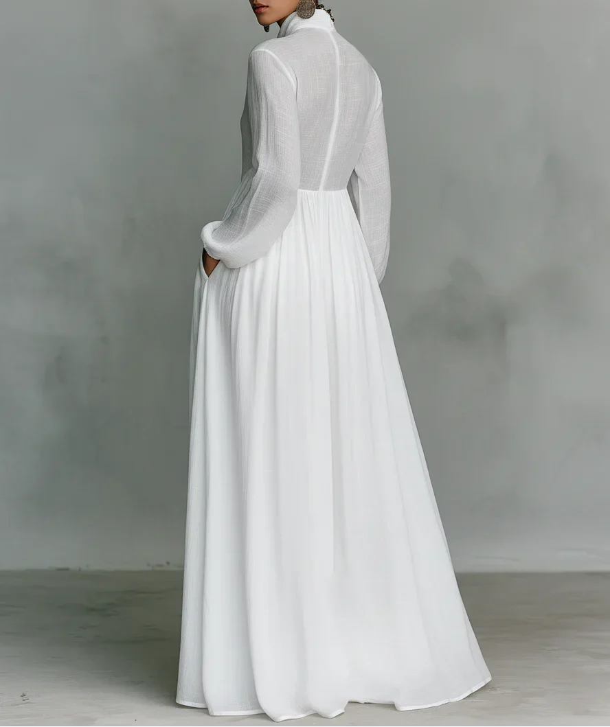 Women's Long-Sleeve Dress | Figure-Flattering Fit 2