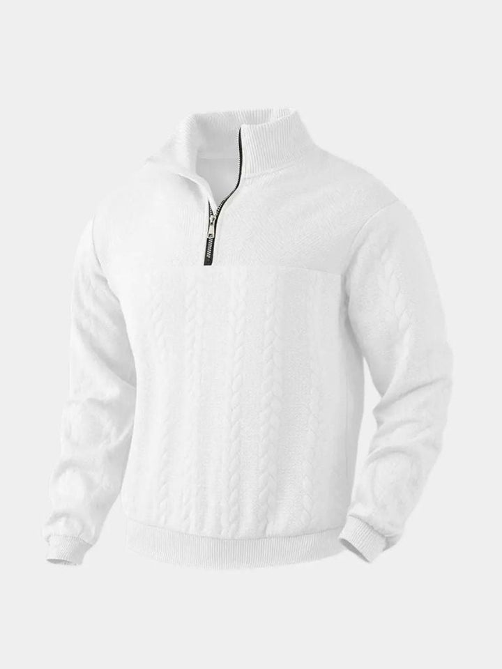 Essential Henry Quarter Zip Pullover - Cross &amp; Crown - Cross &amp; Crown