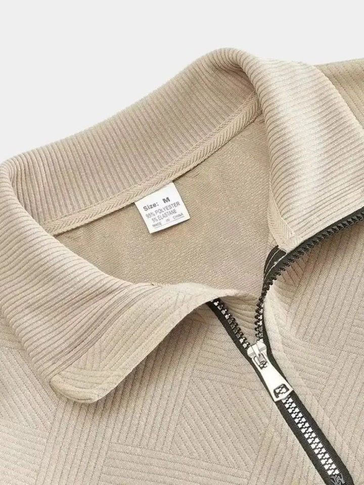 Essential Henry Quarter Zip Pullover - Cross &amp; Crown - Cross &amp; Crown