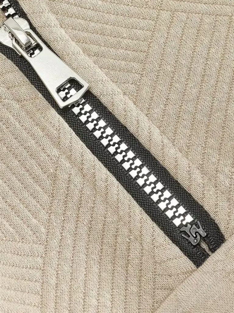 Essential Henry Quarter Zip Pullover - Cross &amp; Crown - Cross &amp; Crown