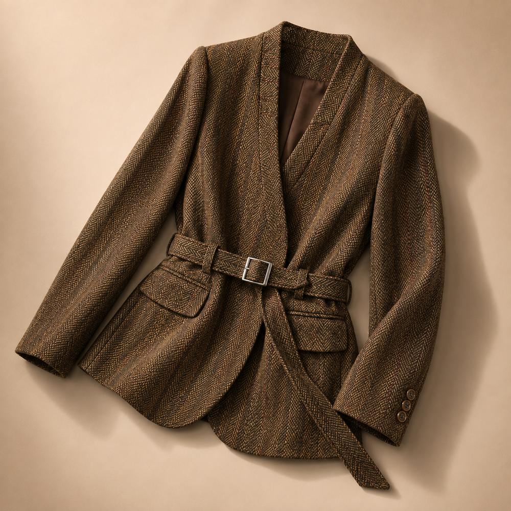 Women's Belted Jacket | Waist-Defining & Lightweight 2