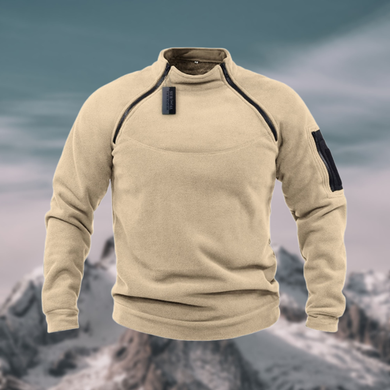Fabian | Stand-Collar Quarter-Zip Pullover