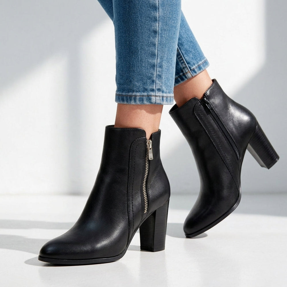 Women's Block Heel Ankle Boots | Slim Heel & All-Day Comfort 2