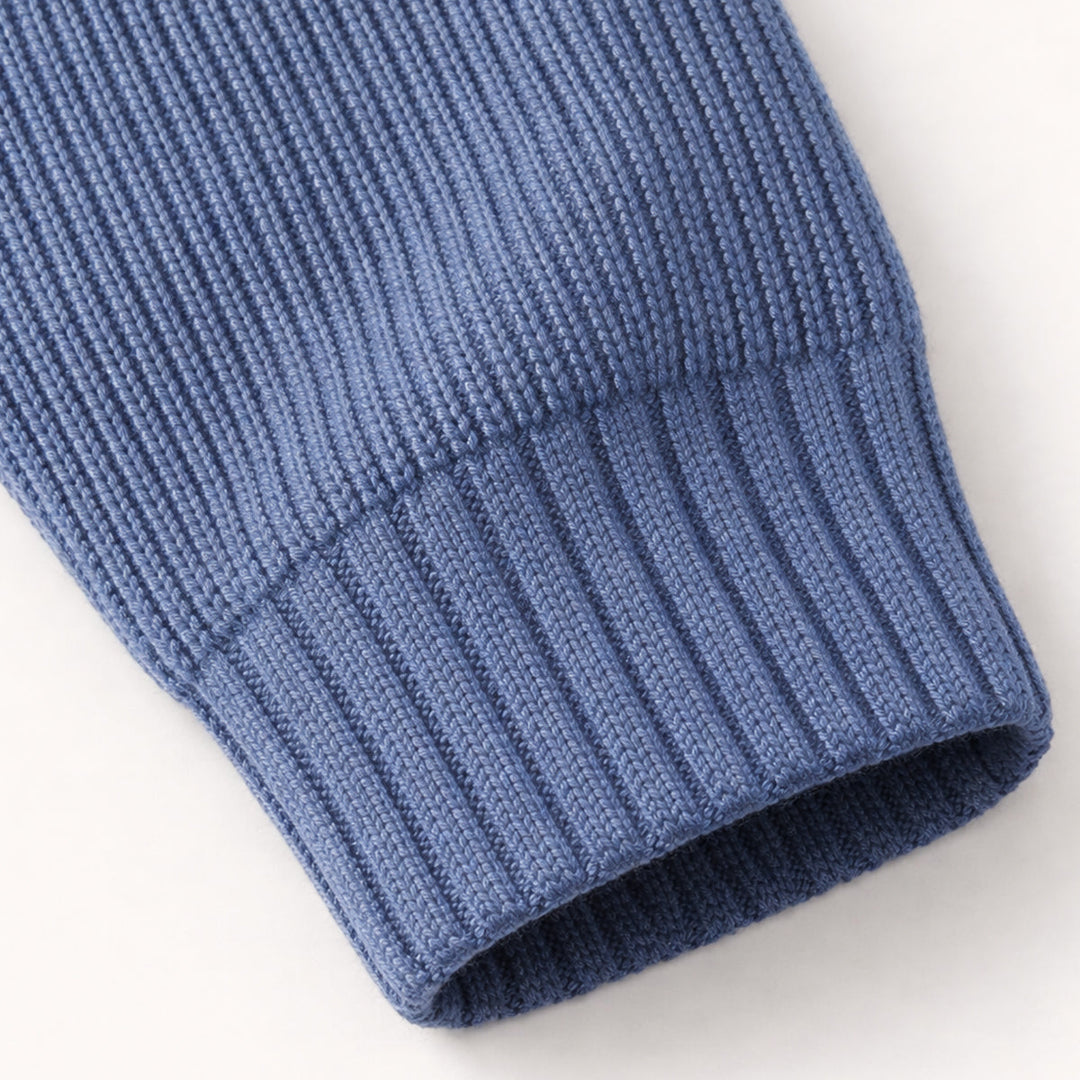 Men’s Soft Knit Cashmere Half Zip Sweater