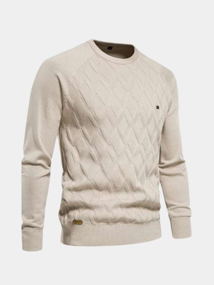 Minimalist Knit Pullover - Cross &amp; Crown - Cross &amp; Crown