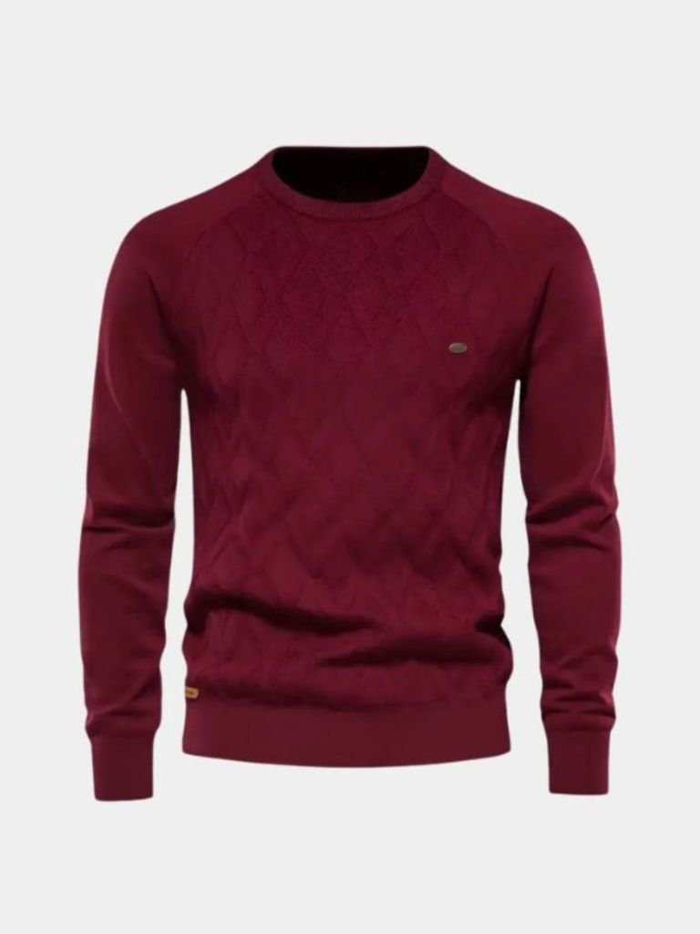 Minimalist Knit Pullover - Cross &amp; Crown - Cross &amp; Crown