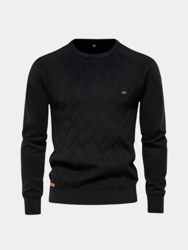 Minimalist Knit Pullover - Cross &amp; Crown - Cross &amp; Crown