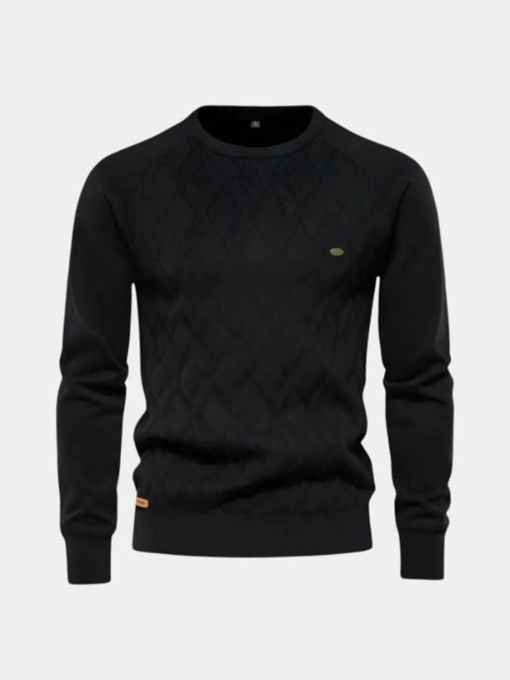Minimalist Knit Pullover - Cross &amp; Crown - Cross &amp; Crown