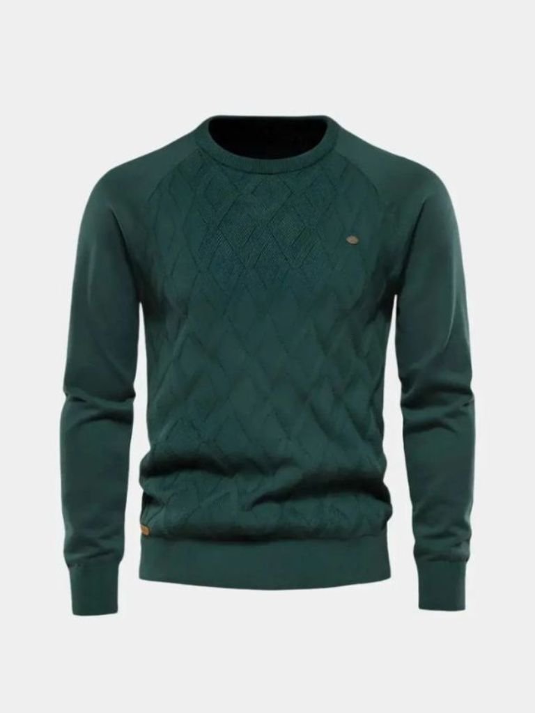 Minimalist Knit Pullover - Cross &amp; Crown - Cross &amp; Crown