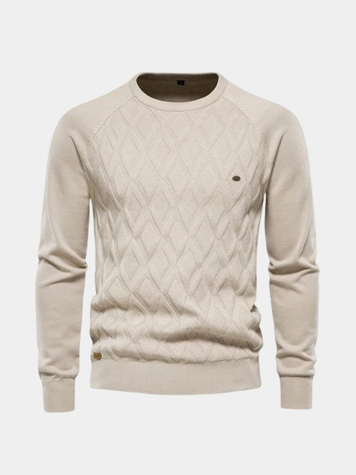 Minimalist Knit Pullover - Cross &amp; Crown - Cross &amp; Crown