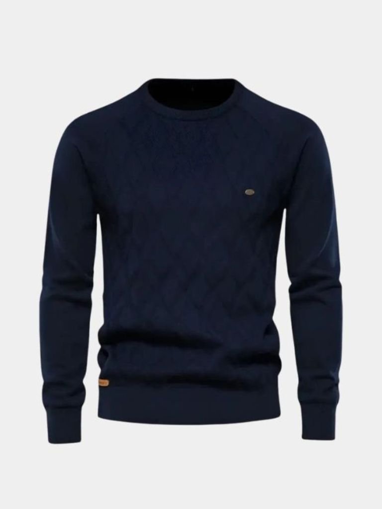 Minimalist Knit Pullover - Cross &amp; Crown - Cross &amp; Crown