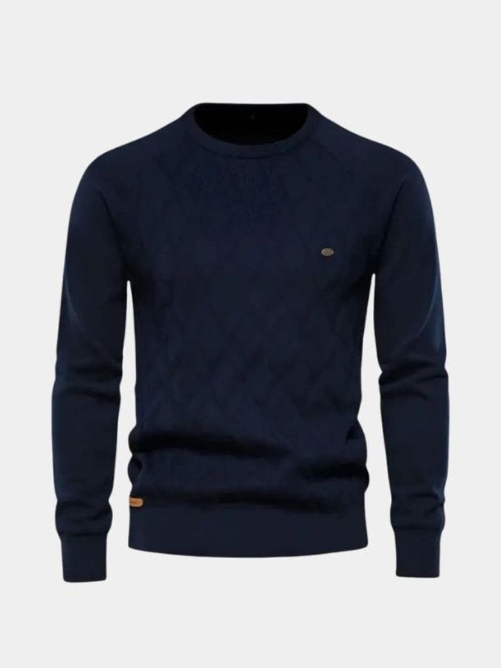 Minimalist Knit Pullover - Cross &amp; Crown - Cross &amp; Crown
