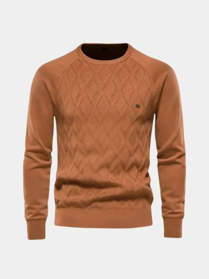 Minimalist Knit Pullover - Cross &amp; Crown - Cross &amp; Crown
