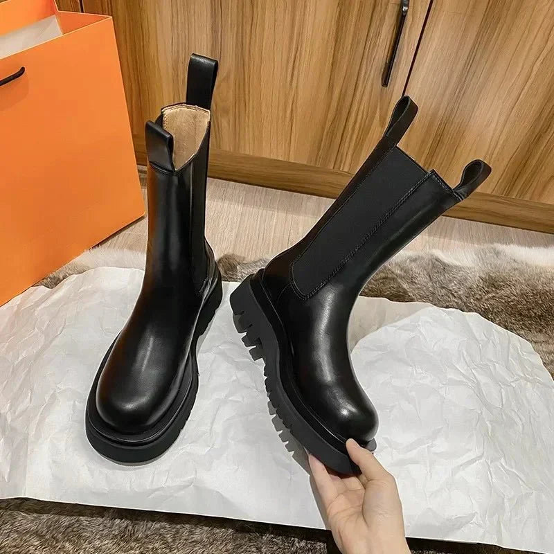 Margot | Bottines Chelsea à plateforme pour femmes - Image 5