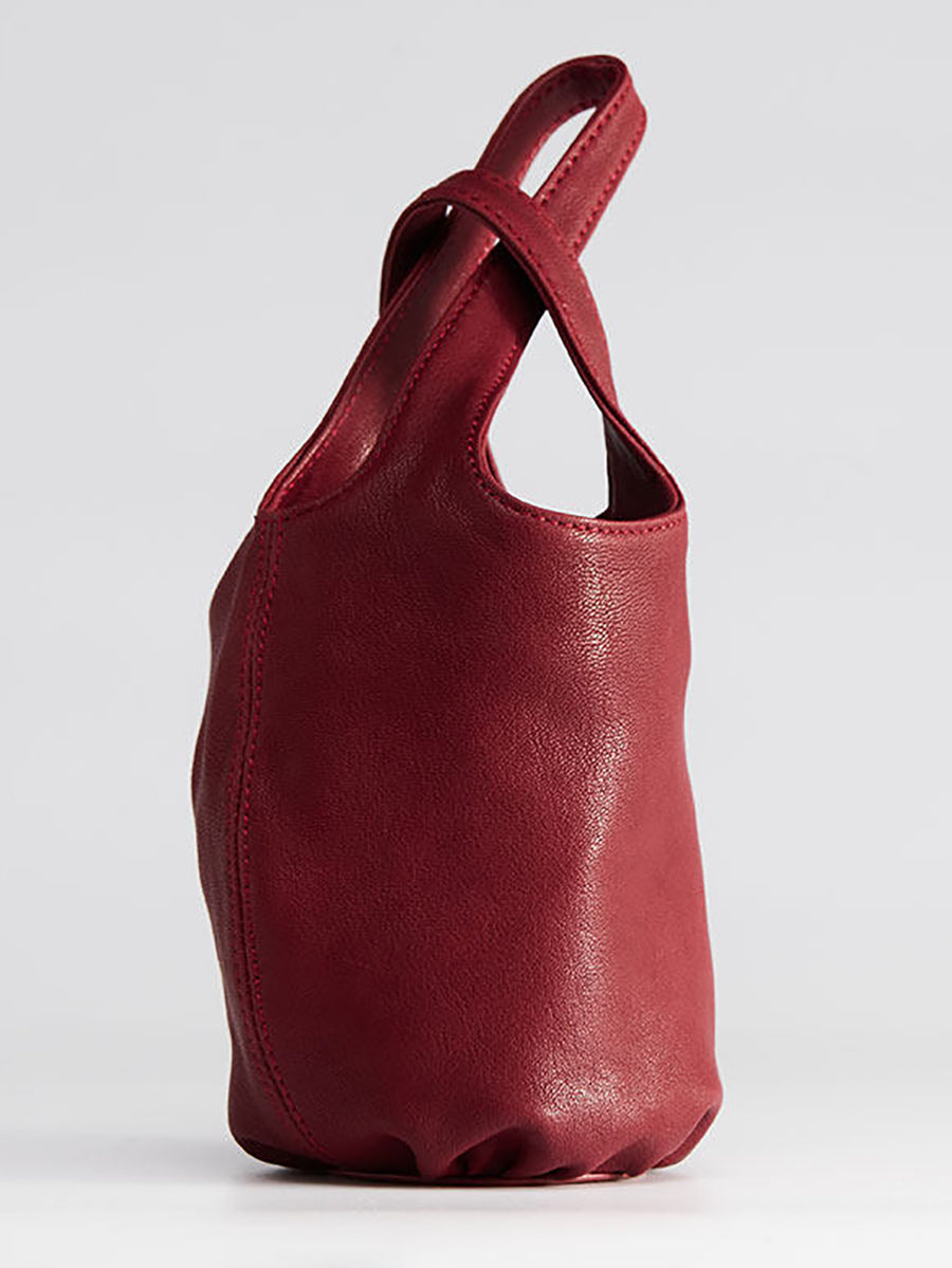 Women's Bucket Bag | Round Silhouette & Secure Closure 2