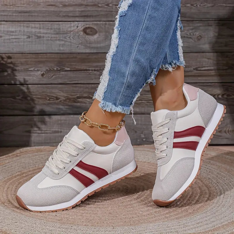 Image of Willemina | Dames Sneakers met Veters