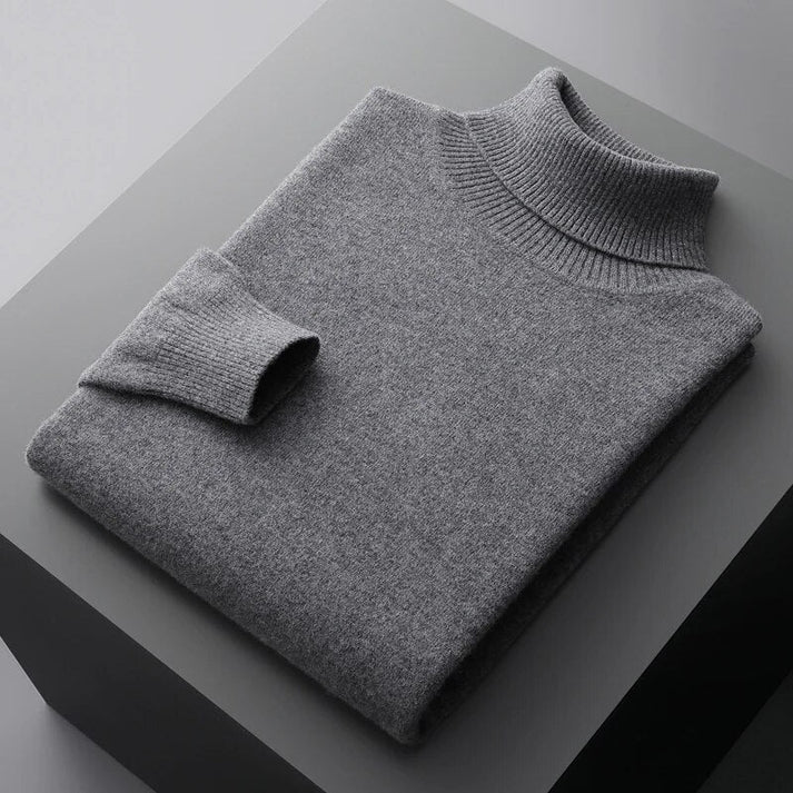 Mika | Pull Homme Col Roulé Manches Longues - Image 4